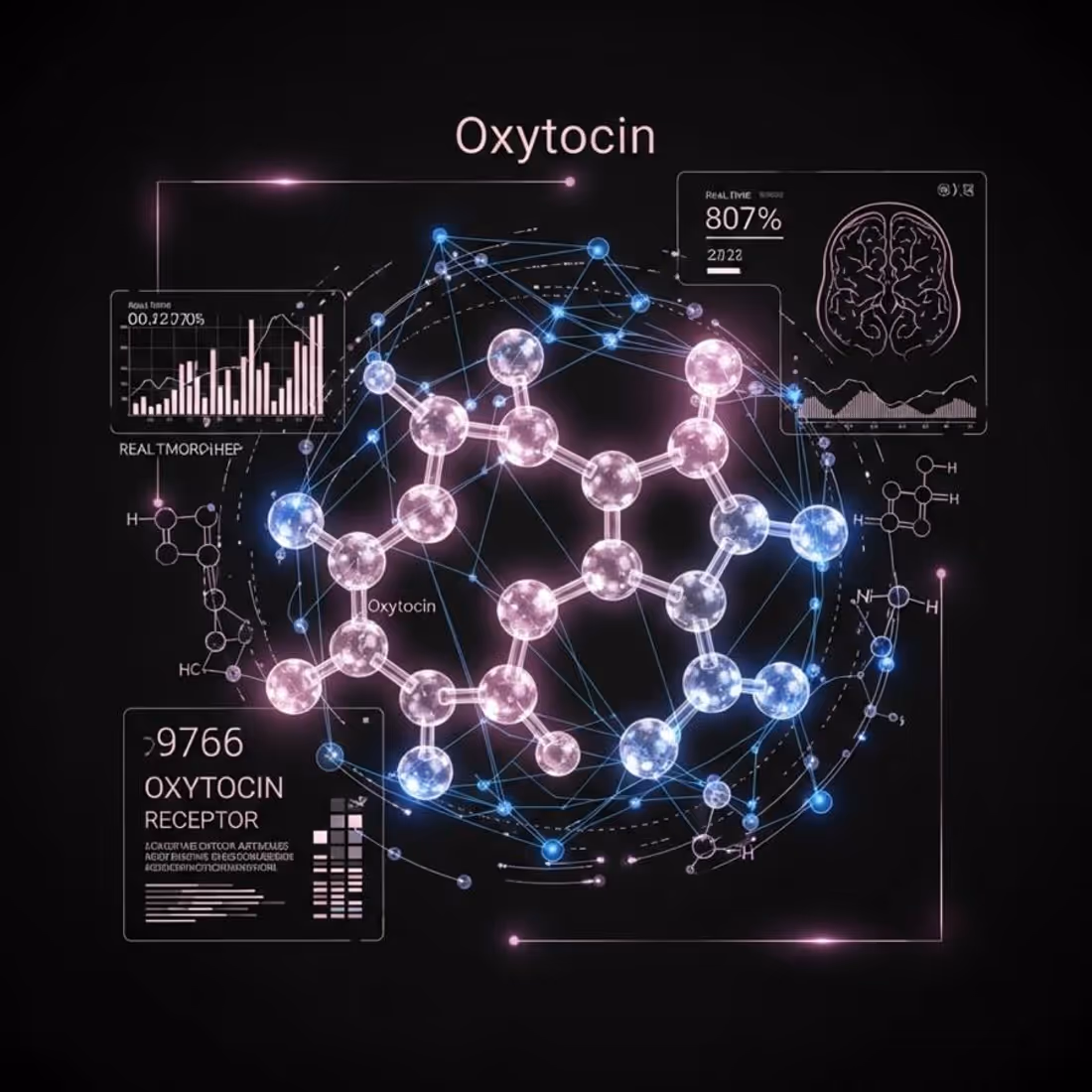 Ocytocine — illustration de dossier de recherche